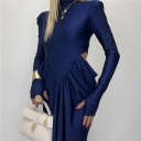 abito lungo con spacchi sui fianchi marylin